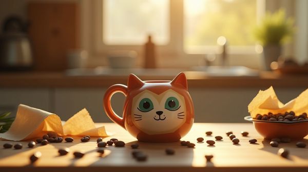 Apportez une touche féline avec votre mug ou tasse chat