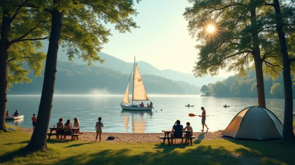 Des campings avec activités nautiques pour un été rafraîchissant
