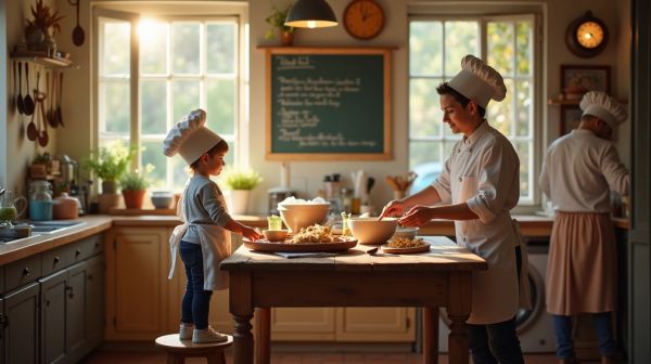 Initiez vos enfants à l'atelier de cuisine à Lille