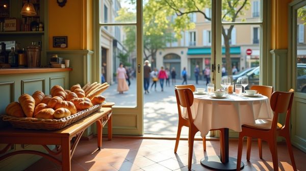 Le petit-déjeuner à Montpellier : boulangerie ou café de quartier